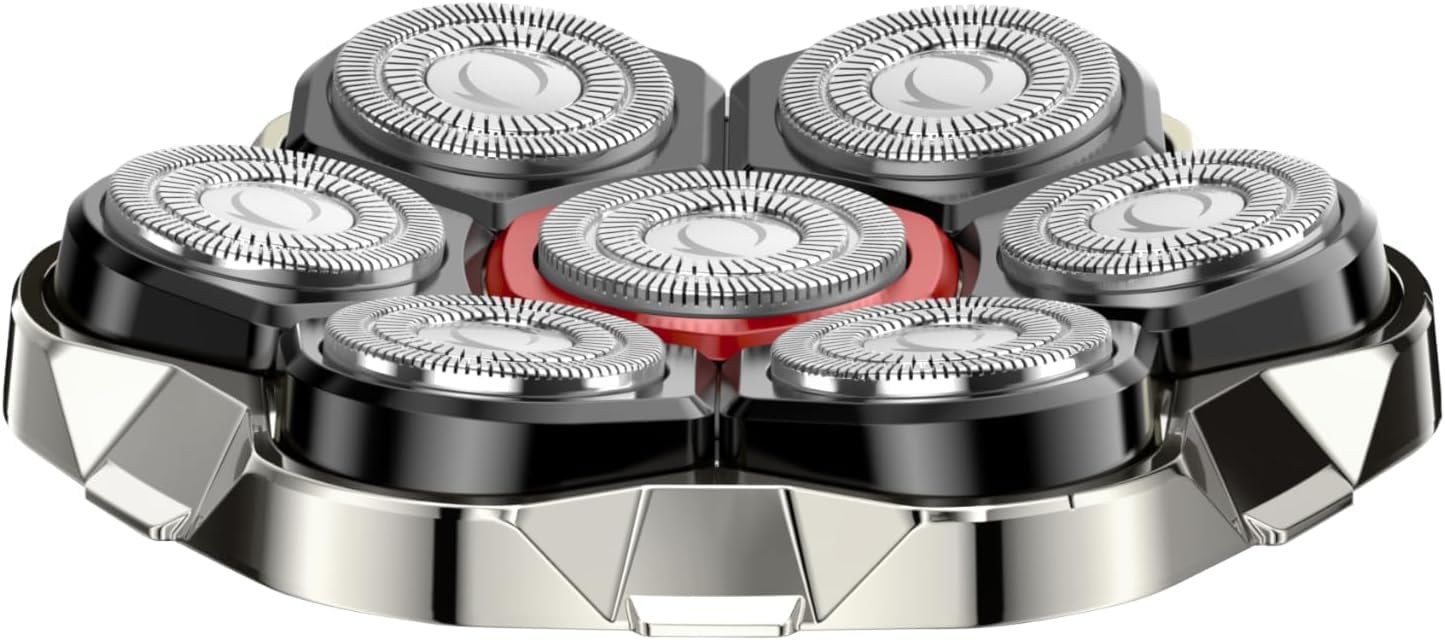 7D Replacement Head for Bald Head Shaver FK-8801
