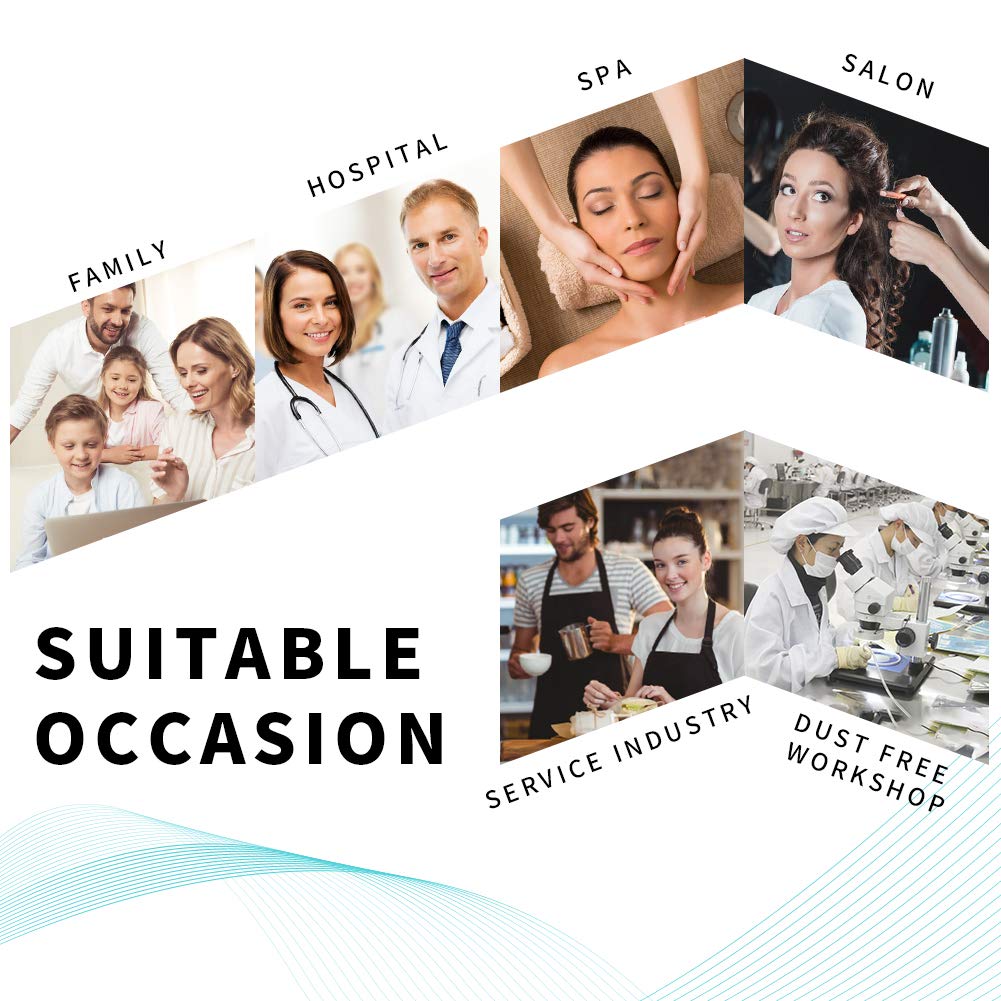 Disposable Shower Caps - 100 Pcs Waterproof Thick Elastic Bath Caps | Clear Hair Covers for Spa, Home, Salon, Travel (18.1")