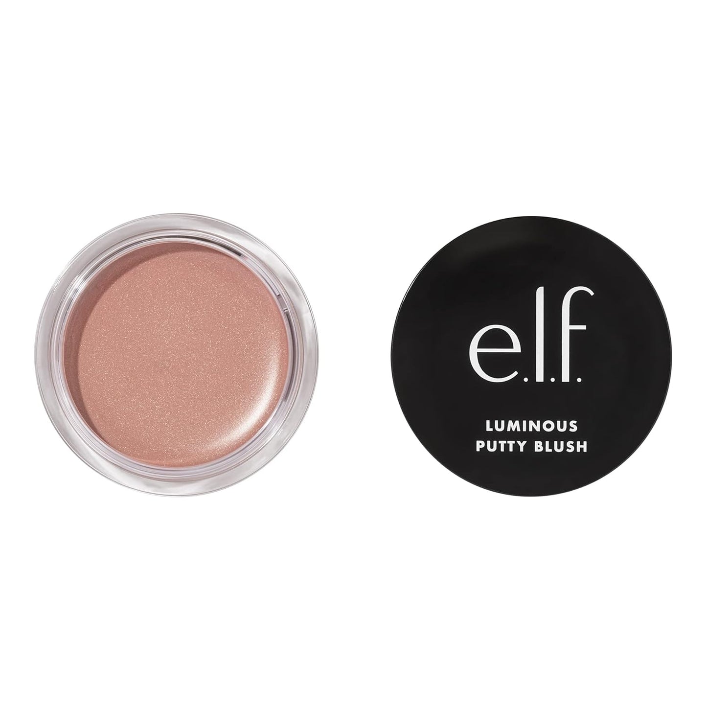 e.l.f. Luminous Putty Blush - Buildable Creamy Blush With Shimmer Finish | Maui Color