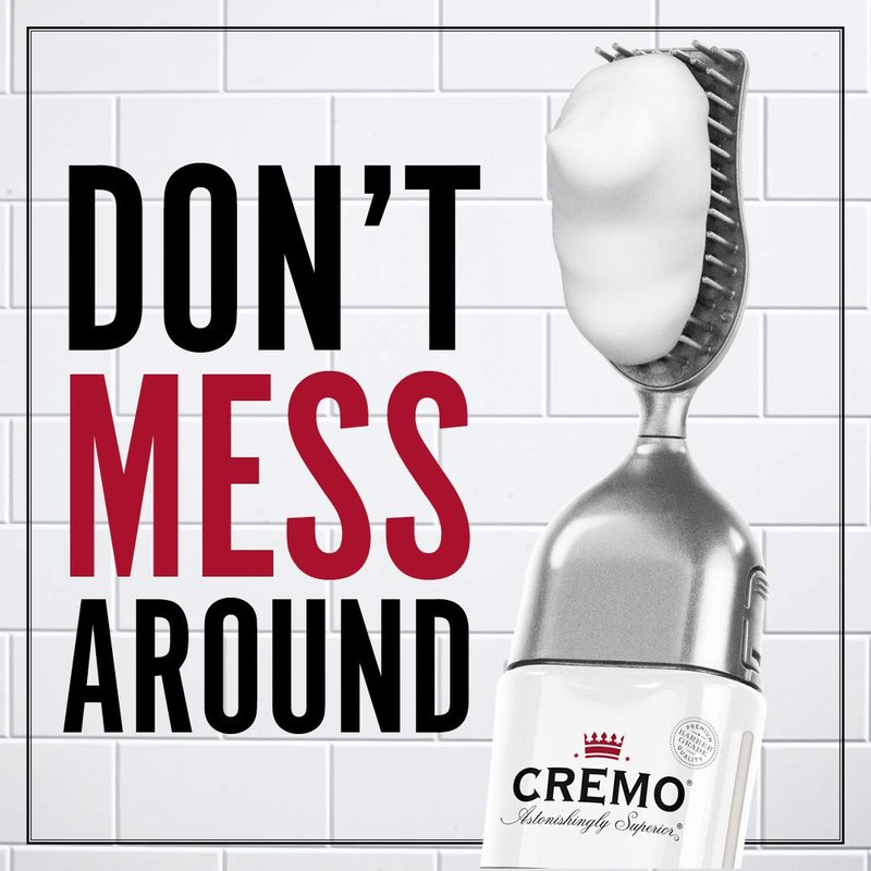 Cremo No Mix, No Mess Hair and Beard Color, Medium Dark Brown, 2.7 Fluid Ounces