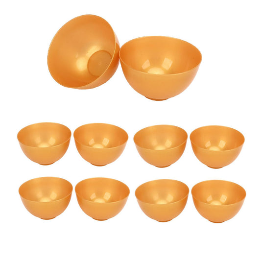 NSXAYIWE 10PCS Facial Mask Mixing Bowl, 4 Inch High Hardness Plastic Mixing Bowls with Non-slip Base, Mixing Bowl for Hair Dye, Spa Esthetician Bowls for Facials Mask, Mud Masks Home Salon