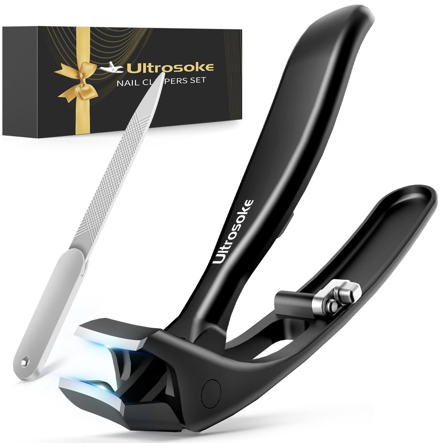 Toenail Clippers for Seniors Men, Long Handle Angled Head Toe Nail Cutter