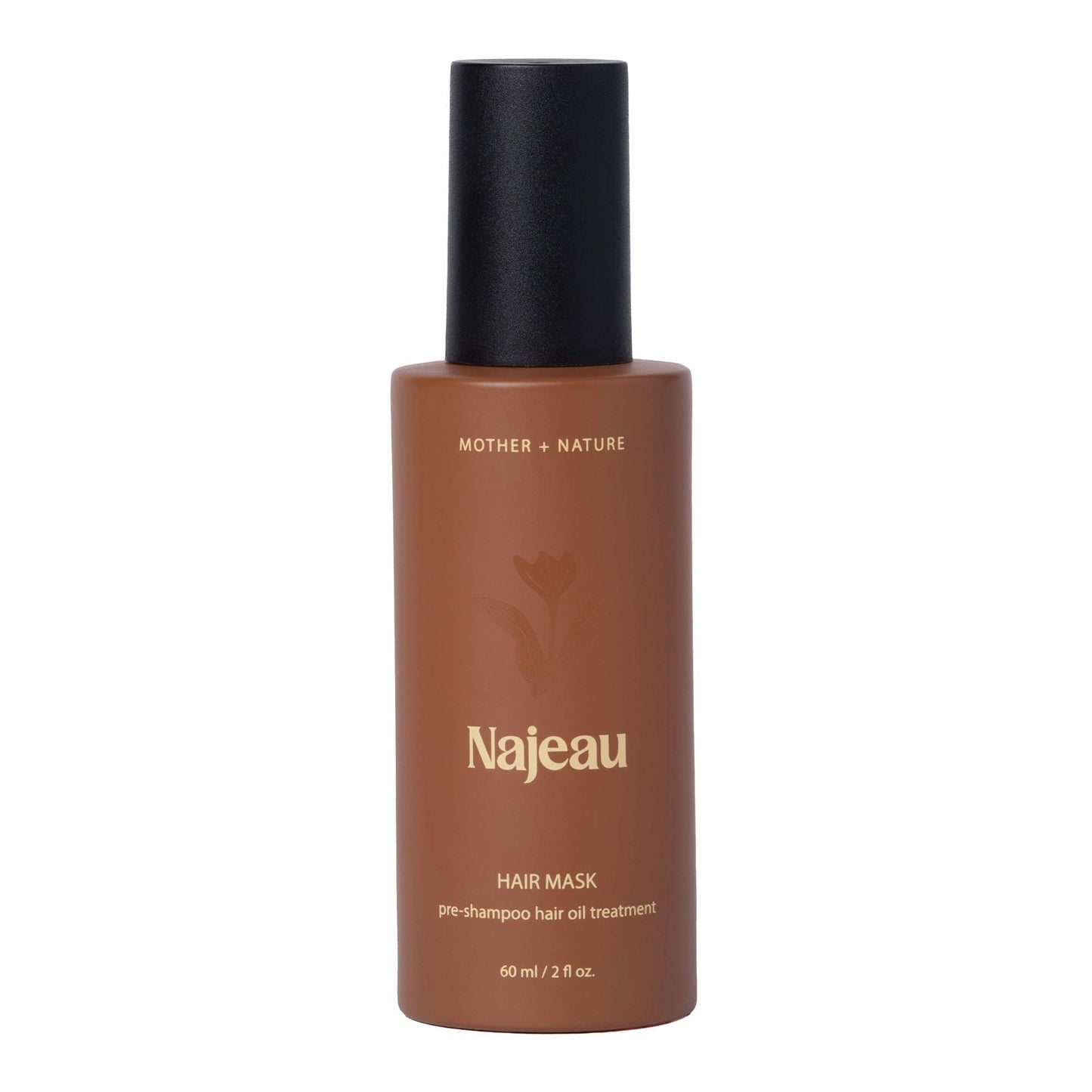 NAJEAU Pre-Shampoo Hair Mask Oil Treatment for All Hair Types with Manuka Honey, Argan, Aloe Vera - Moisturizing, Prevents Breakage & Split Ends, Enhances Shine - Paraben Free, No Synthetic Fragrance