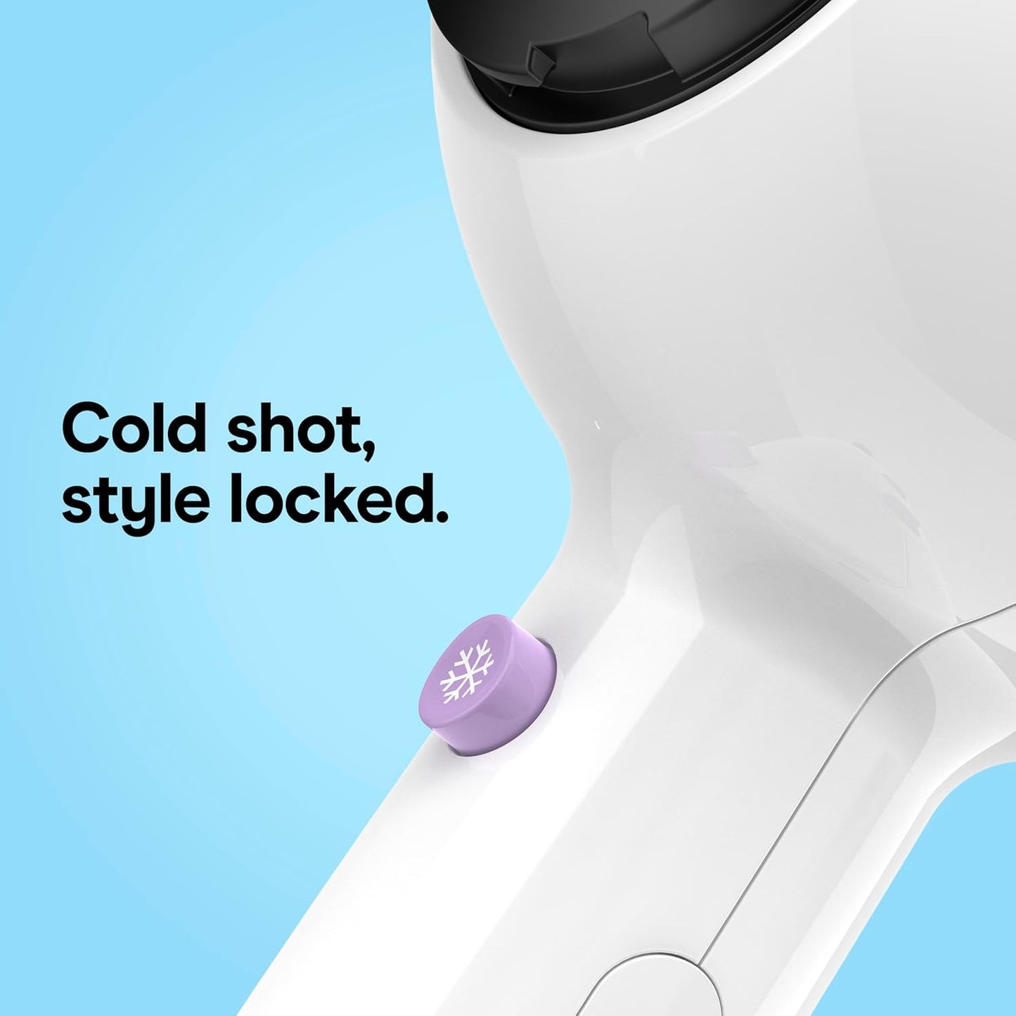 Conair Hair Dryer - Cake Pop Blow Dryer with Diffuser & Concentrator | Tourmaline Ceramic, 3 Heat/2 Speed Settings, Compact Design