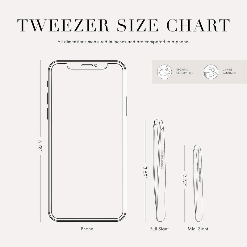 Tweezerman Slant Tweezer (Bell Bottom Blue)