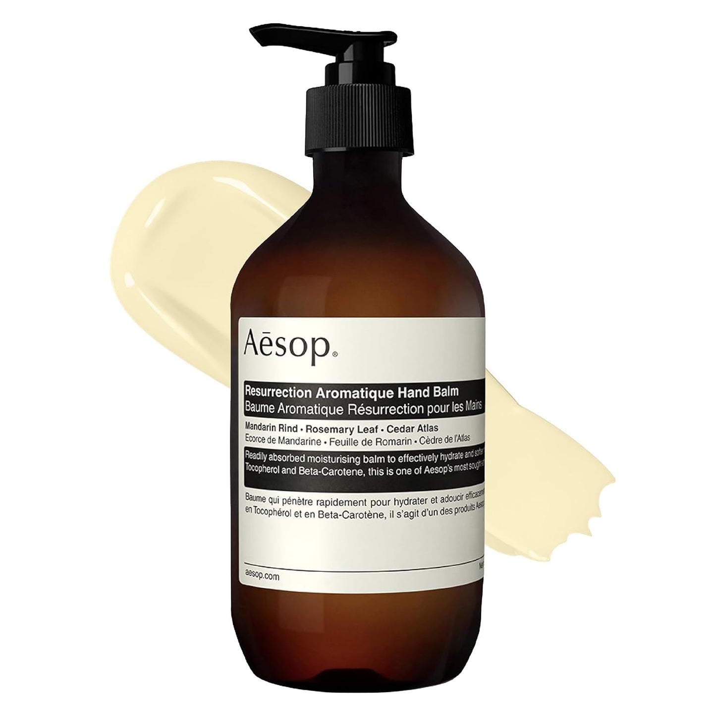 Aesop Eleos Hand Balm - Nourishing Shea Butter & Coconut Oil | Travel Size 2.4 oz / 75 mL