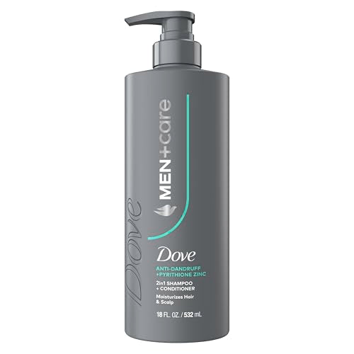 Dove Men Dandruff Defense 2-in-1 Shampoo & Conditioner for Flakes 18oz