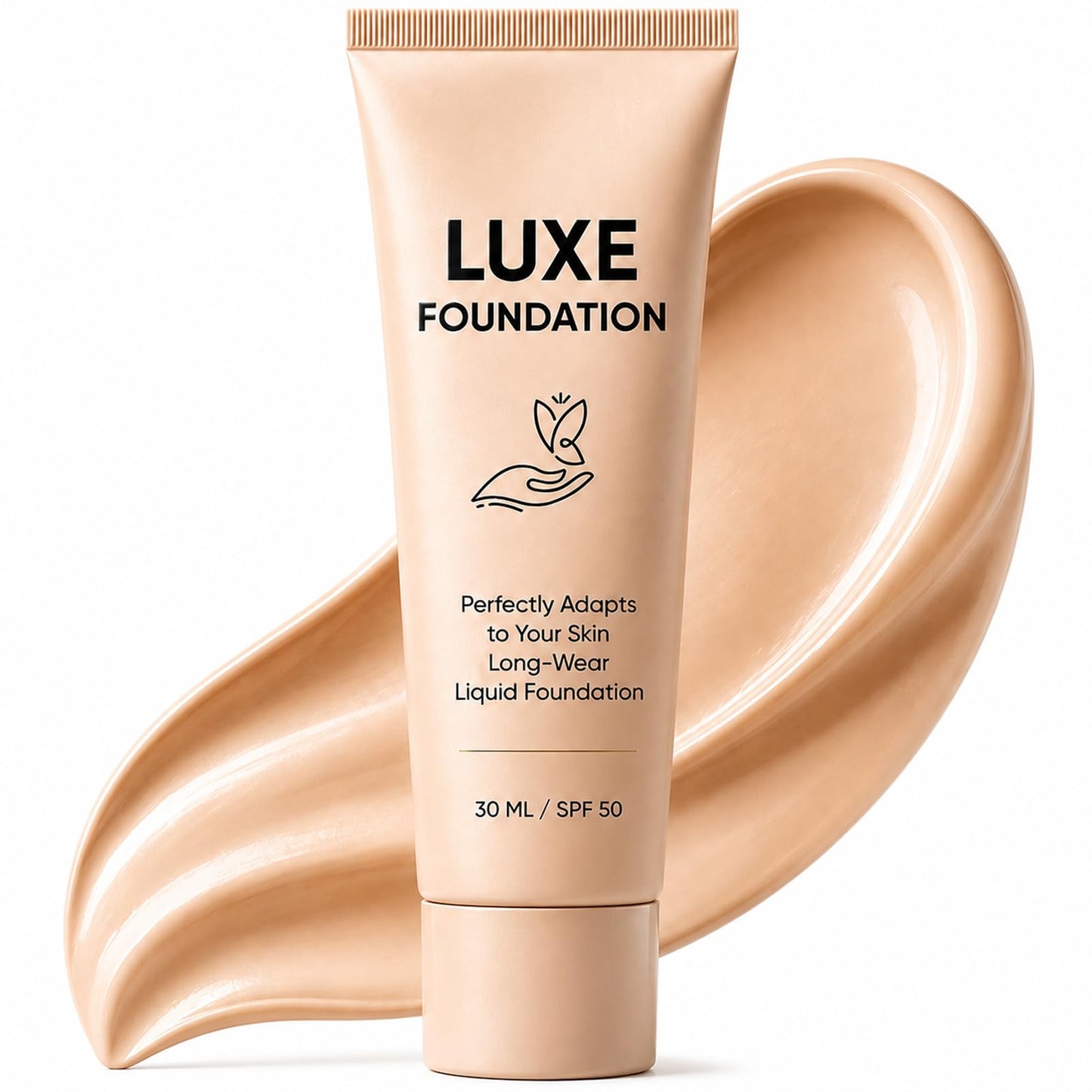 Luxe Foundation for Women, Color Changing Foundation, Hyaluronic Acid & Vitamin E, Creates Flawless Skin, Deep Hydration & Refines Pores for Natural Glow 30 ML