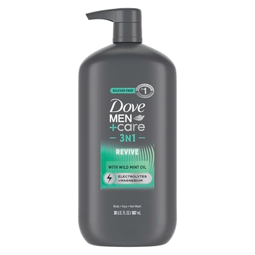 Dove Men+Care Invigorating Revive 3-in-1 Body & Face Wash 30 oz - Tea Tree Scent