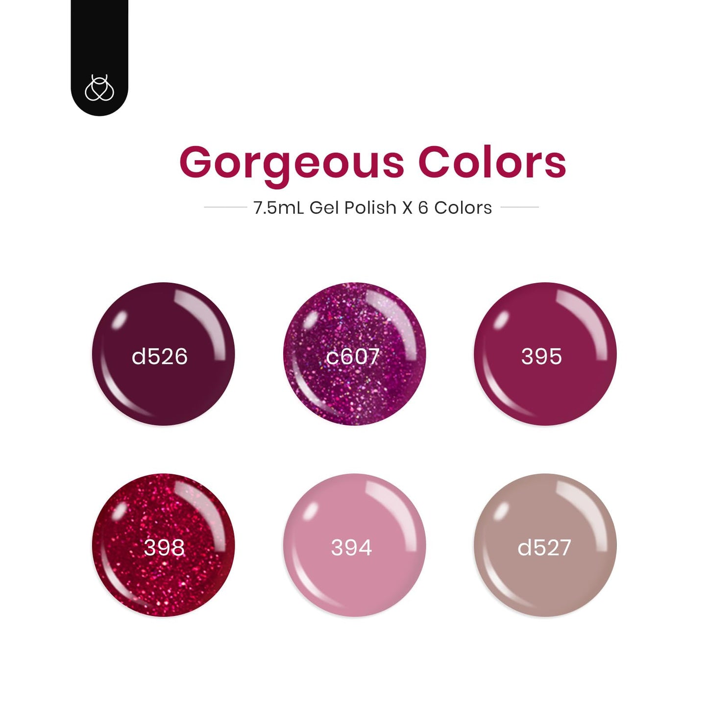 Beetles Gel Nail Polish Set – Wicked Mystic 8 Colors Gel Polish Kit, Gold Silver Black Green Blue Cat Eye Purple Red Glitter with Nail Art Accessories UV LED Soak Off Manicure Gift for Women