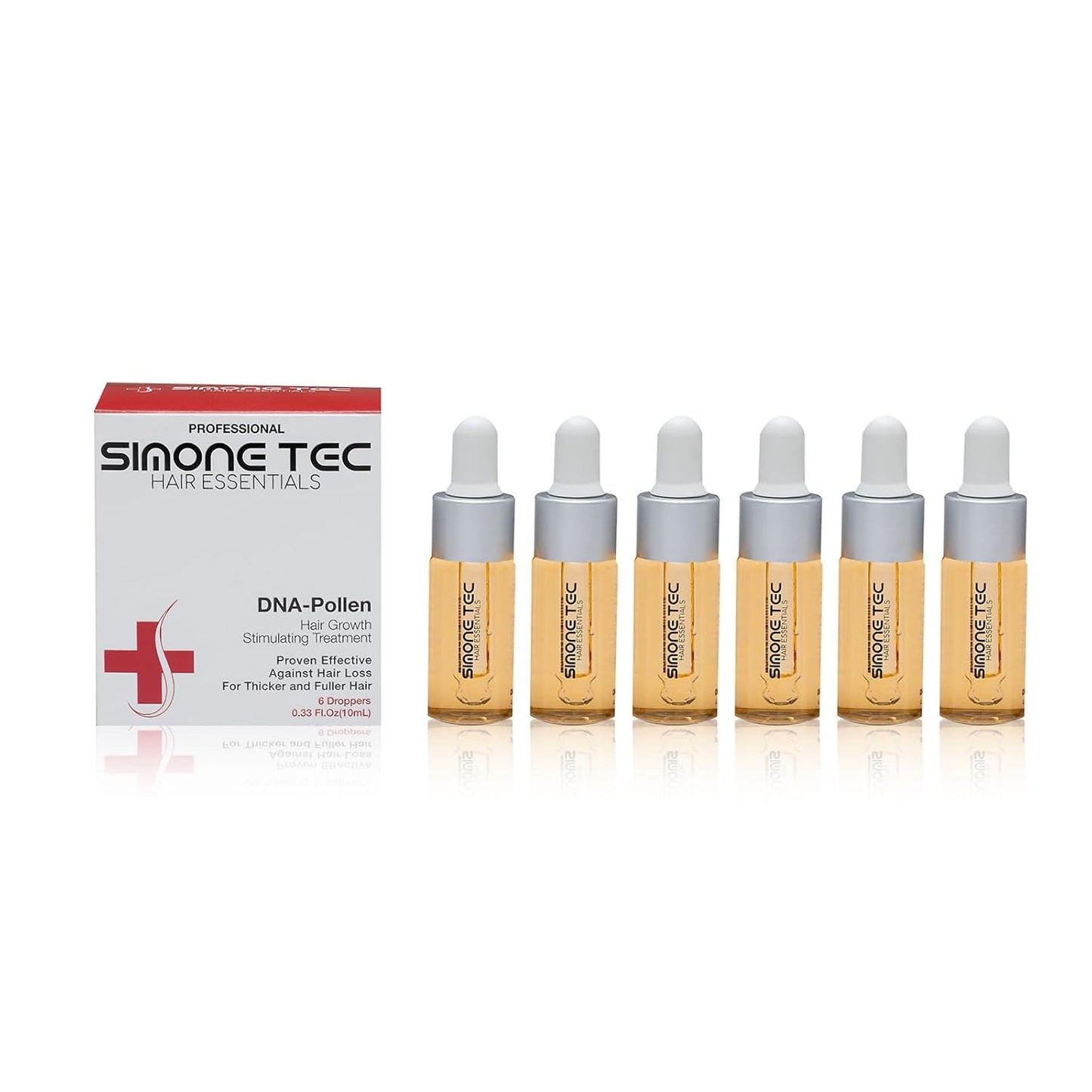 DX2-Dixidox Anti Hair Loss Treatment - DNA-Pollen Growth Formula for Thicker, Fuller Hair (6 DNA)