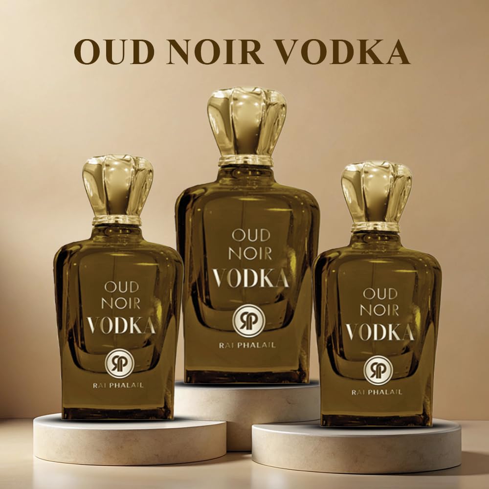 Oud Noir Vodka Eau De Parfum - Unisex Fragrance 3.4 oz | Luxurious Scent
