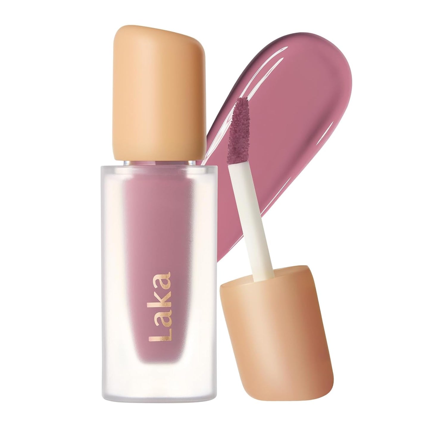 Fruity Glam Tint Lip Stain - Hydrating, Lightweight, Buildable Color | K-Beauty #101 Joyful, 4.5g/0.15oz