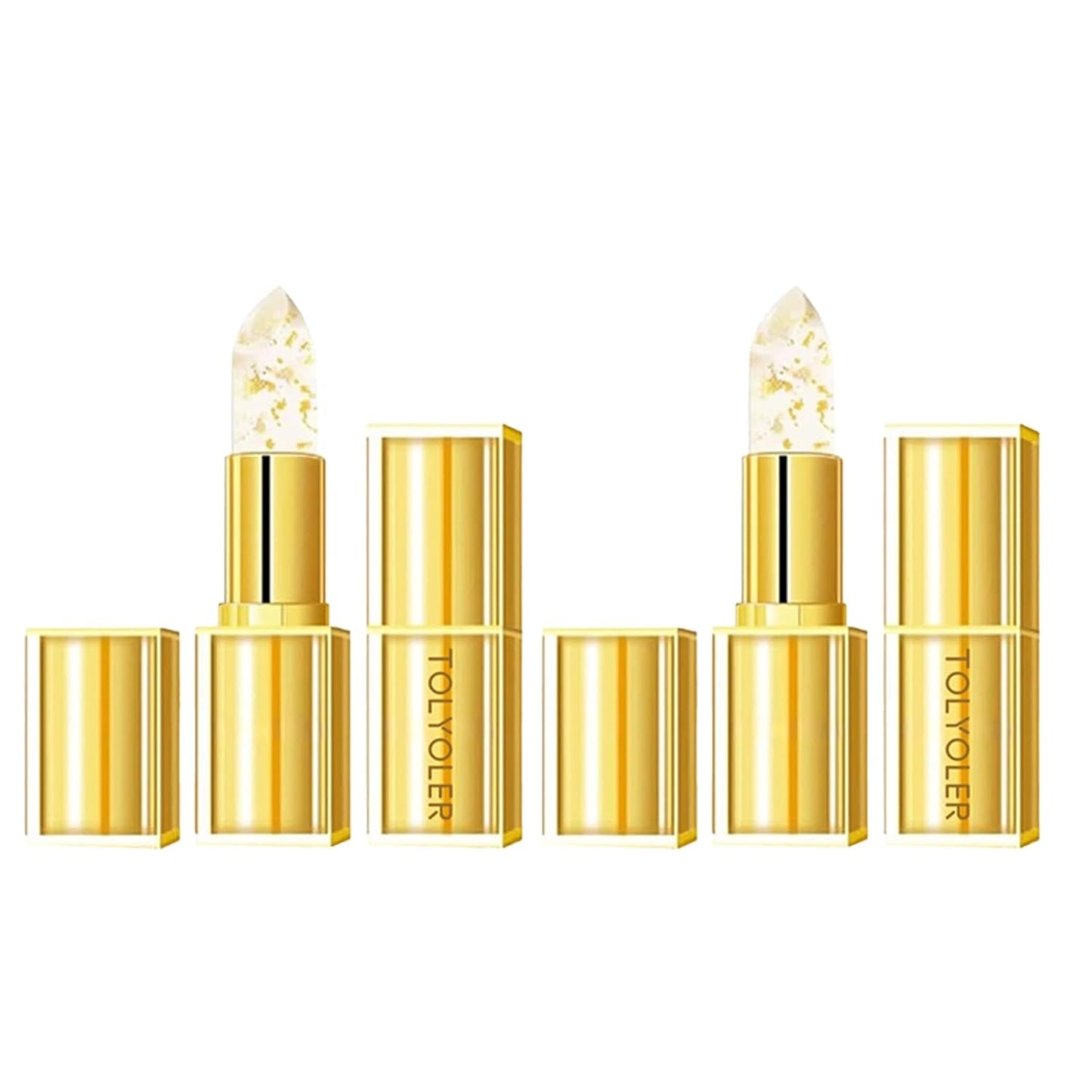 Color Changing Lipstick - PH Reactive Hydrating Formula for Fuller Lips | 24-Hour Lasting Wear (2PC)