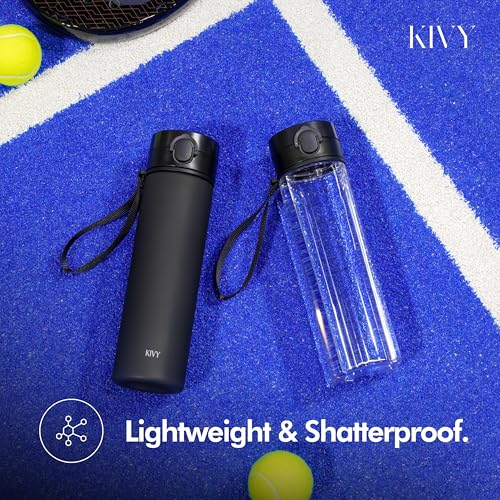 KIVY 32oz Slim Water Bottle - Lightweight, Leakproof & Dishwasher Safe