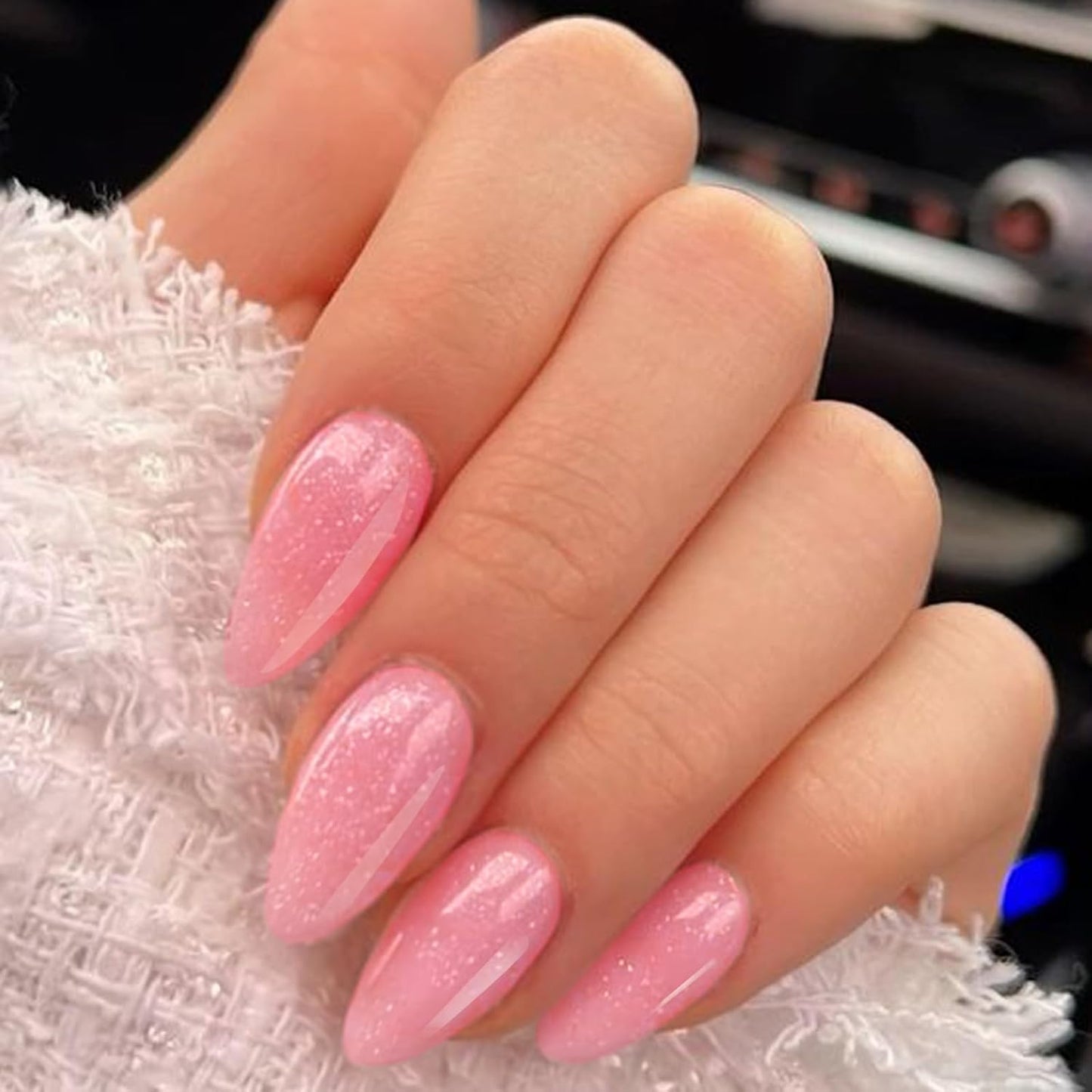 Glamermaid Cherry Red Press-On Nails - Handmade Jelly Soft Gel | Medium Almond & Stiletto Shapes