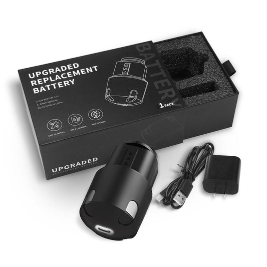 BLOTMS Upgraded Replacement Battery Compatible with Andis PowerGroom AGR,BGR,BGRC Clippers-3200mAh Long-Lasting Li-ion Power, Type-C Charging w/Fast Charge Kit (Adapter & Cable) （1 Pack）