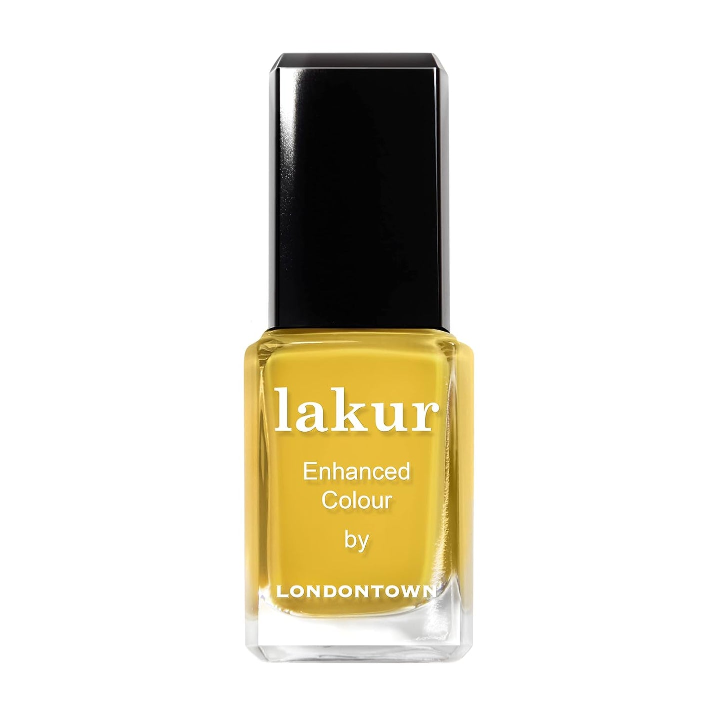 LONDONTOWN Lakur Nail Polish - Long-Lasting Yellow & Orange Shades | Non-Toxic Vegan Formula, 0.4 Fl Oz