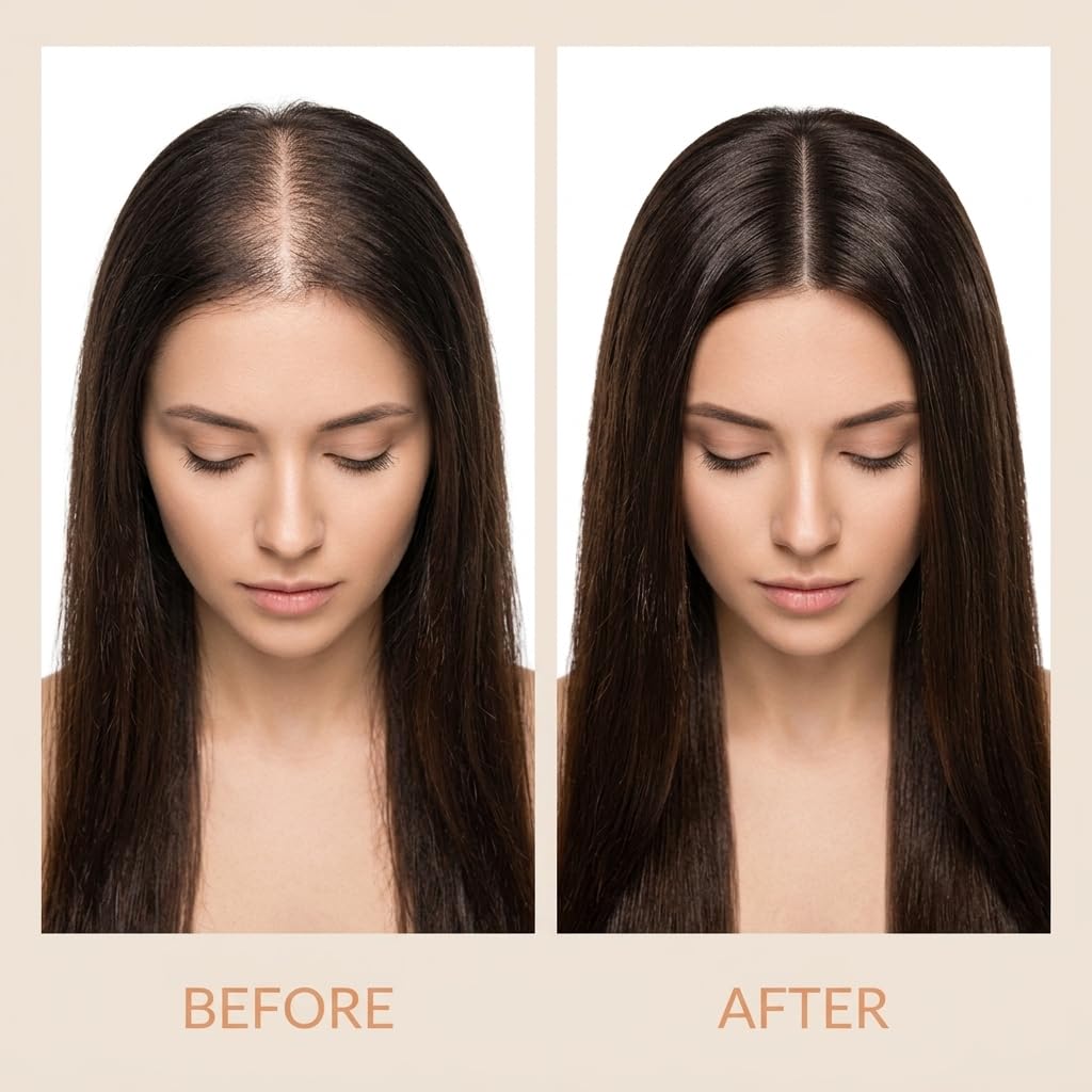 Packuum Athena Root Revival Shampoo, Hair Growth Shampoo for Thinning Hair - Nourishes Scalp and Reduces Breakage, 6.8 Fl.Oz (1 PC+ Scalp Brush)