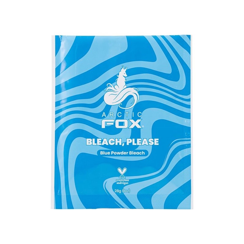 Arctic Fox Blue Hair Bleach - Anti-Brass Vegan Quick Lightener | 1 oz