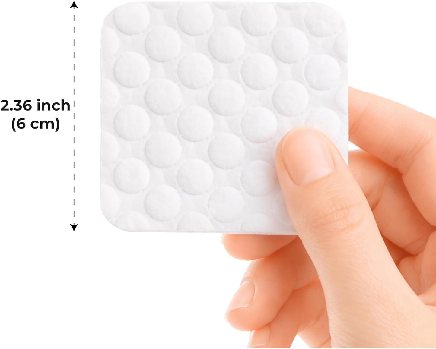 Deep Clean Cotton Pads - Textured Woven Makeup Remover Rounds | Thick & Tear-Resistant, 300 Count (Pack of 2)