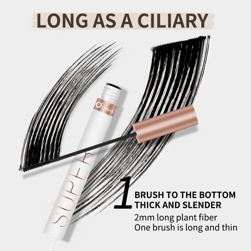 O'CHEAL 2-Pack Black Bottom Lash Mascara - Lengthening & Volume