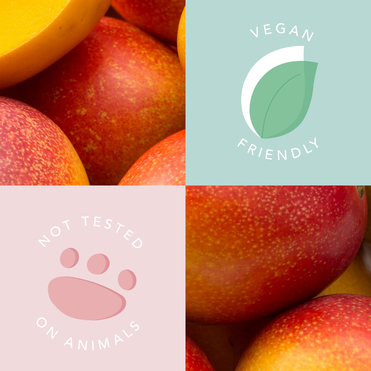Mango Coconut Hair and Body Mist - Infused with Mango Butter & Coconut Oil | Vegan, Cruelty-Free, 6.8 oz