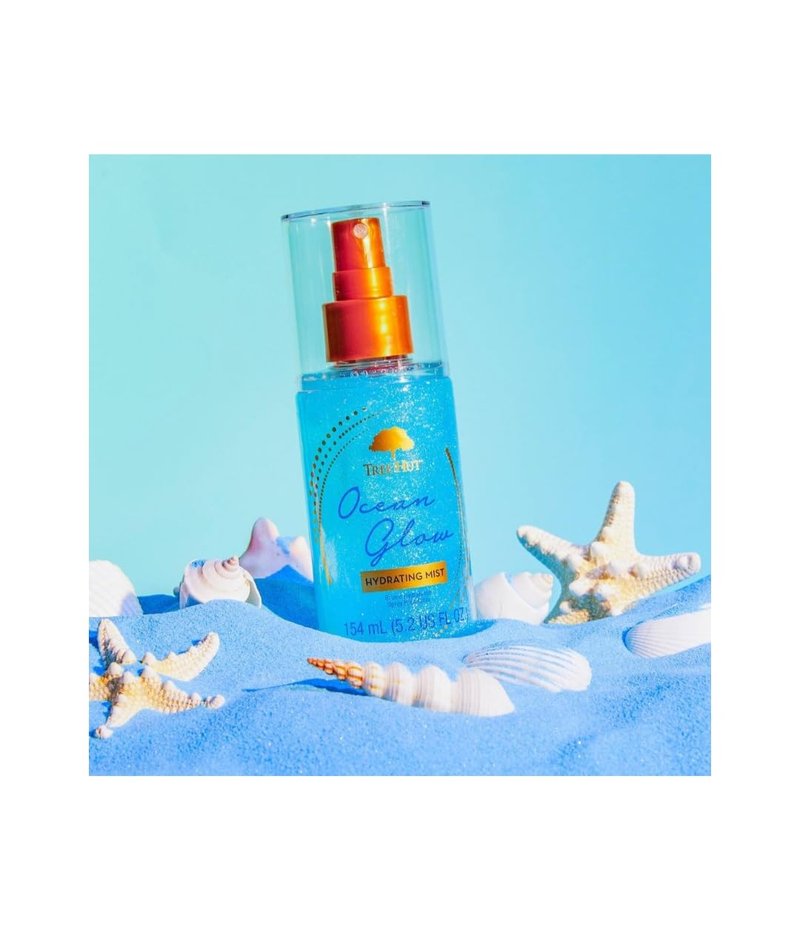 Tree Hut Ocean Glow Hydrating Foaming Gel Body Wash, 18 fl oz Ocean Glow Hydrating Fragrance Mist, 5.2 fl oz