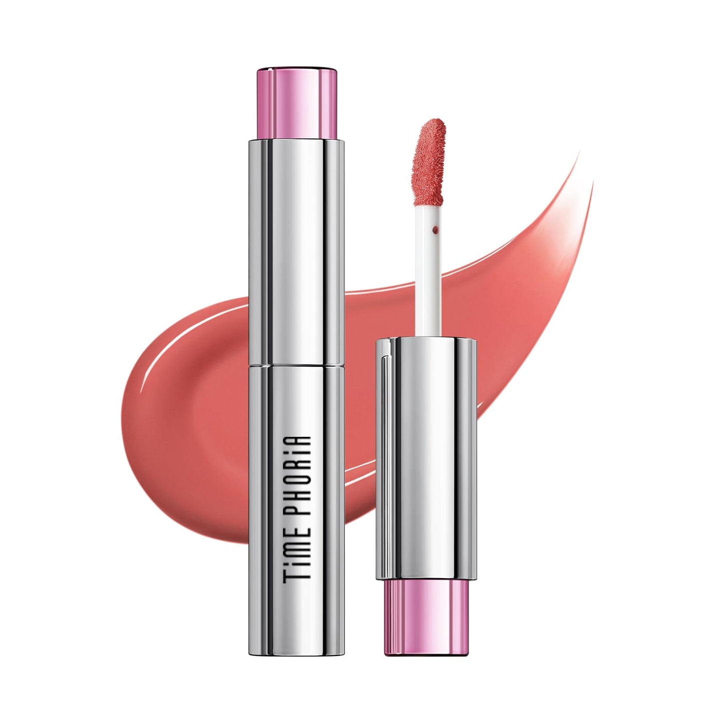 TIMEPHORIA Spectra Ultra Stay-Color Transfer Proof Lip Vinyl - Long Lasting Liquid Lipstick, High Coverage Shine Vinyl Glossy Finish, Zero Transfer Kiss Proof, Lightweight