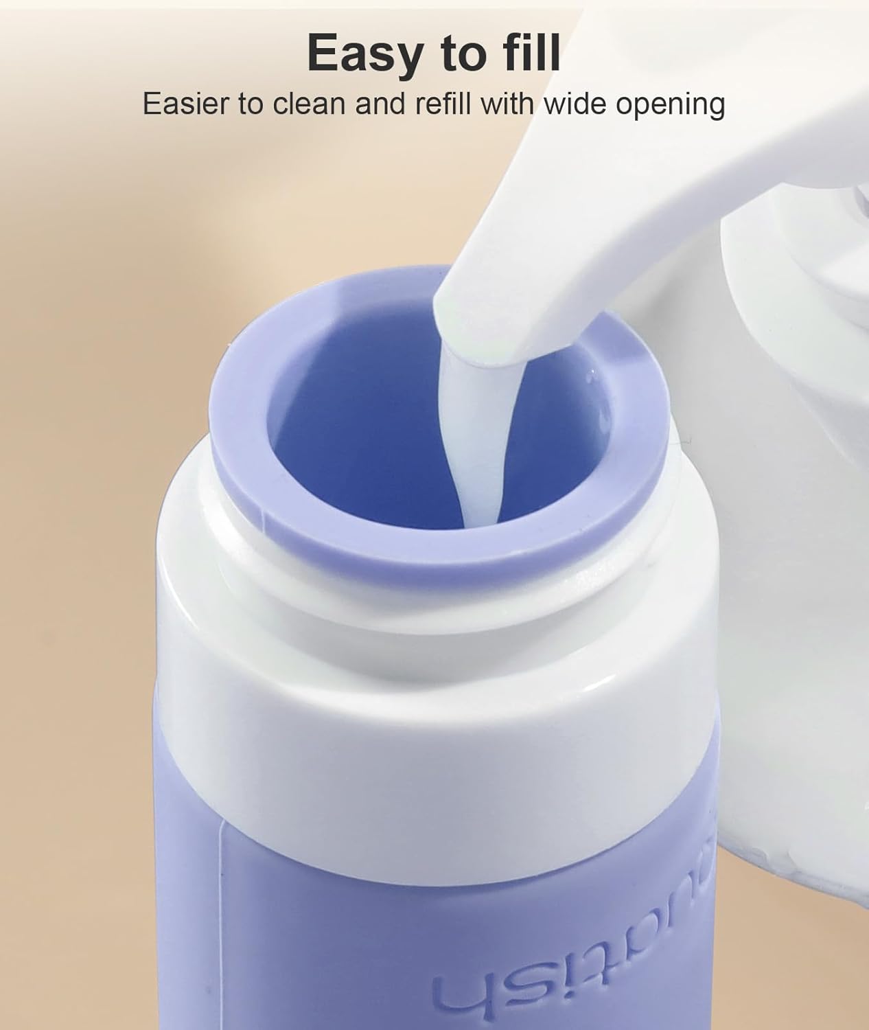 Travel Bottles for Toiletries - Leakproof 3 oz TSA Approved Silicone Containers | 6 Pack, BPA Free, Ideal for Camping