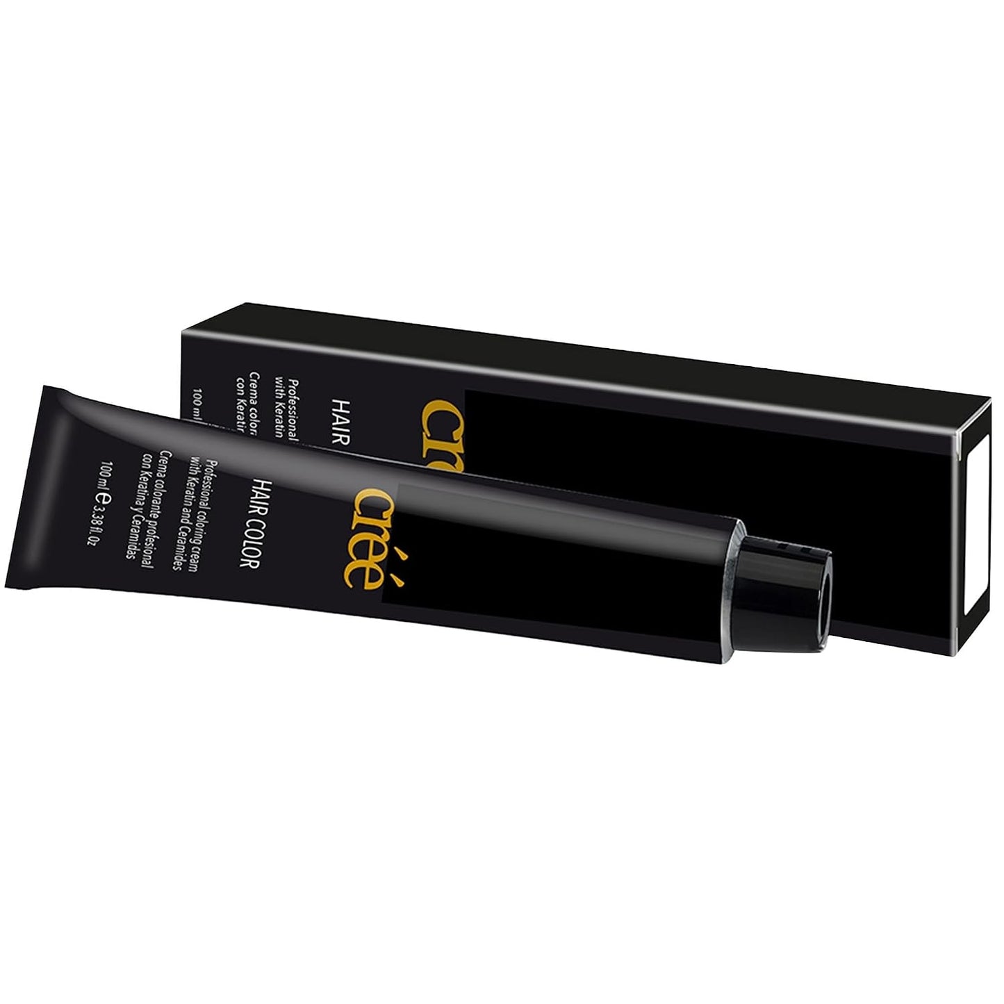 Black Permanent Hair Color - Long-Lasting, Rich Vibrant Formula for 100% Gray Coverage | 3.4 fl. oz.