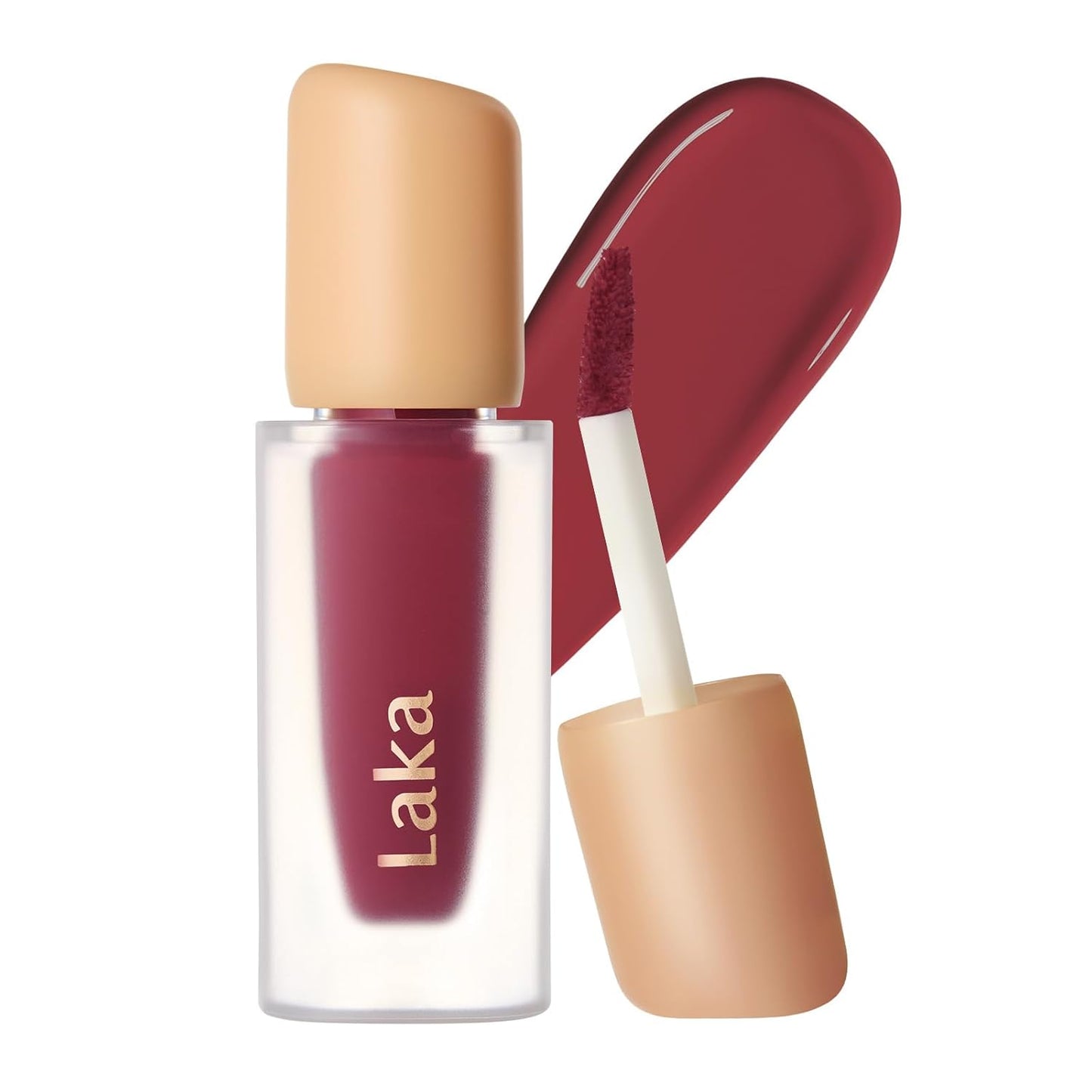 Fruity Glam Tint Lip Stain - Hydrating, Lightweight, Buildable Color | K-Beauty #101 Joyful, 4.5g/0.15oz