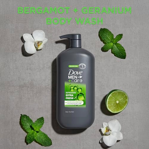Dove Men+Care Extra Fresh Body & Face Wash 30 oz - Hydrating Clean