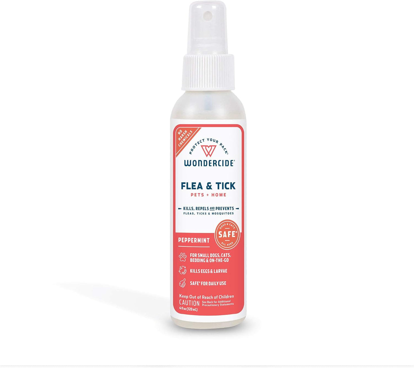 Wondercide Flea, Tick & Mosquito Spray - Natural Essential Oil Formula for Pets & Home | Lemongrass, 16 oz