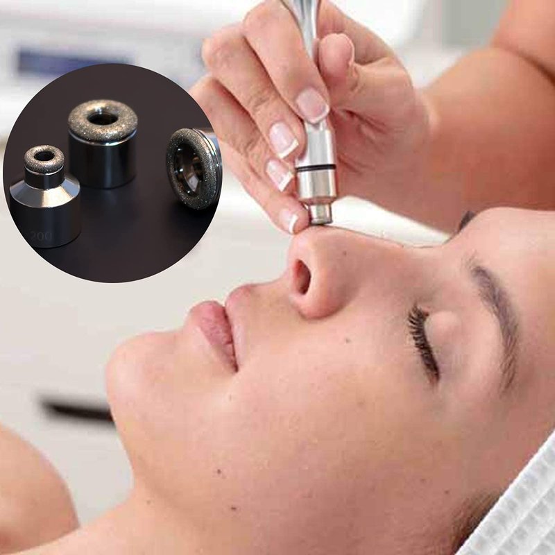 Microdermabrasion Tips Set - 9 Replacement Tips & 3 Wands | Compatible Accessories for Smooth Skin