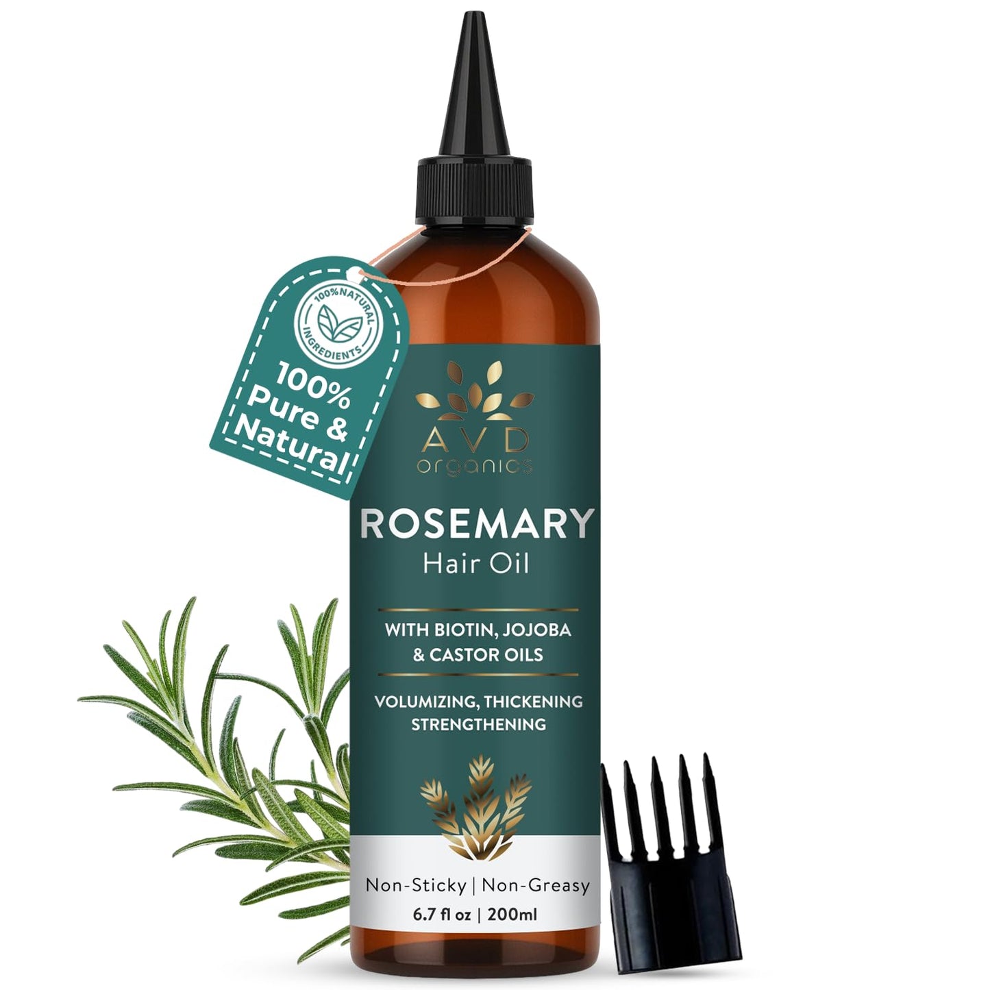 Jojoba Oil for Hair - Natural Cold-Pressed, Unrefined | 120ml (4.05 fl oz) - Ideal for Face, Scalp, Nails & Cuticles