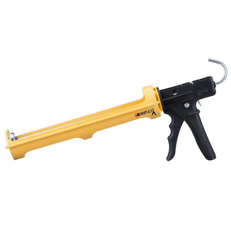 Dripless ETS5000 Industrial Grade Heavy Duty Caulking Gun, 1/4-gal. Cartridge Capacity, 18:1 Thrust Ratio, 29-Ounce