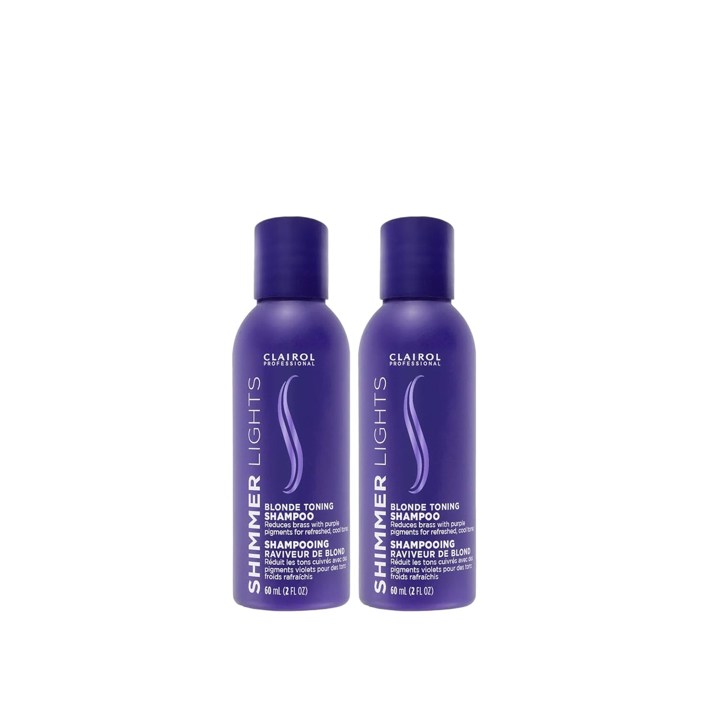 Clairol Professional Shimmer Lights Purple Shampoo - Neutralizes Brass & Yellow Tones | For Blonde, Silver & Gray Hair