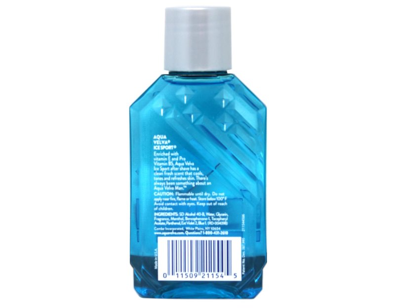 Aqua Velva Ice Sport Cooling After Shave 3.50 oz (Pack of 10)