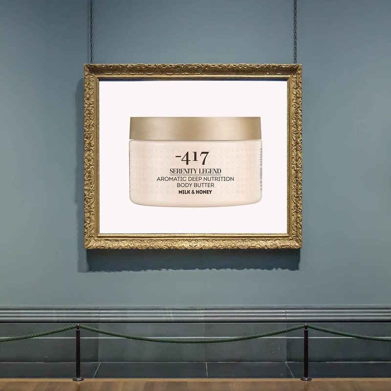 -417 Dead Sea Cosmetics Milk & Honey Deep Nutrition Body Butter For Dry Skin - Nourishes & Protects from UV Radiation - Softening Body Moisturizer - With Shea Butter & Aloe Vera - All Natural 8.4 oz