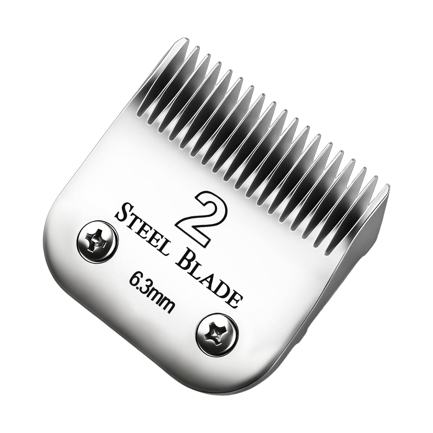2# Steel Detachable Hair Clipper Blade Replacement, 1/4 Inch