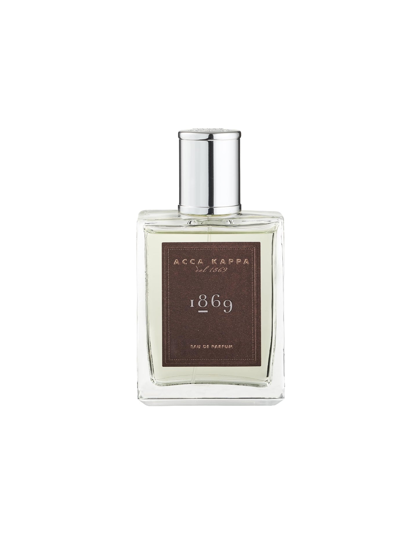 Acca Kappa 1869 Eau de Cologne 100 mL Cardamom Leather Vanilla Fresh Aromatic Scent for Men