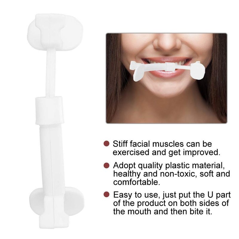 Mouth Widening Tool,Smile Facial Muscle Exerciser, Face- Lip Shape Beauty Tools Face Tool Slim Corrector Mouth Piece Toning Exercise