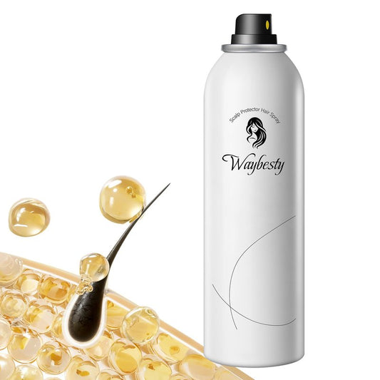 Scalp Protector for Hair Dye and Permed, Scalp Protection Spray Pre Hair Coloring & Perming, Soothing Barrier for Sensitive Scalp, Gentle with Olive Fruit Oil, for Women Men (150)