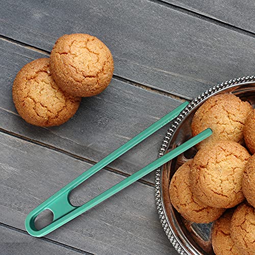 Silicone Toaster Tongs Set of 2 - Heat Resistant & Non-Stick