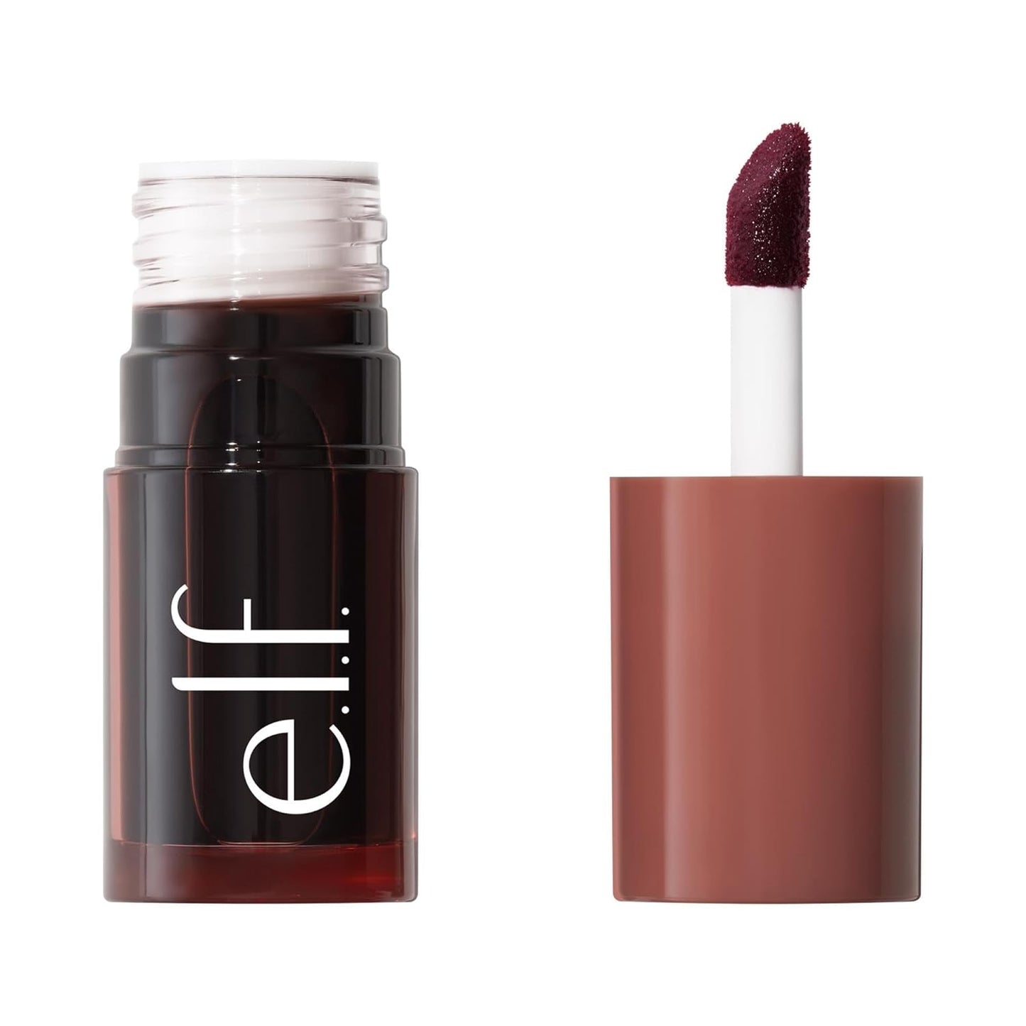 e.l.f. Sheer For It Blush Tint - Multi-Use Vegan Lip & Cheek Makeup for Natural Flush | Long-Lasting, Plums Up