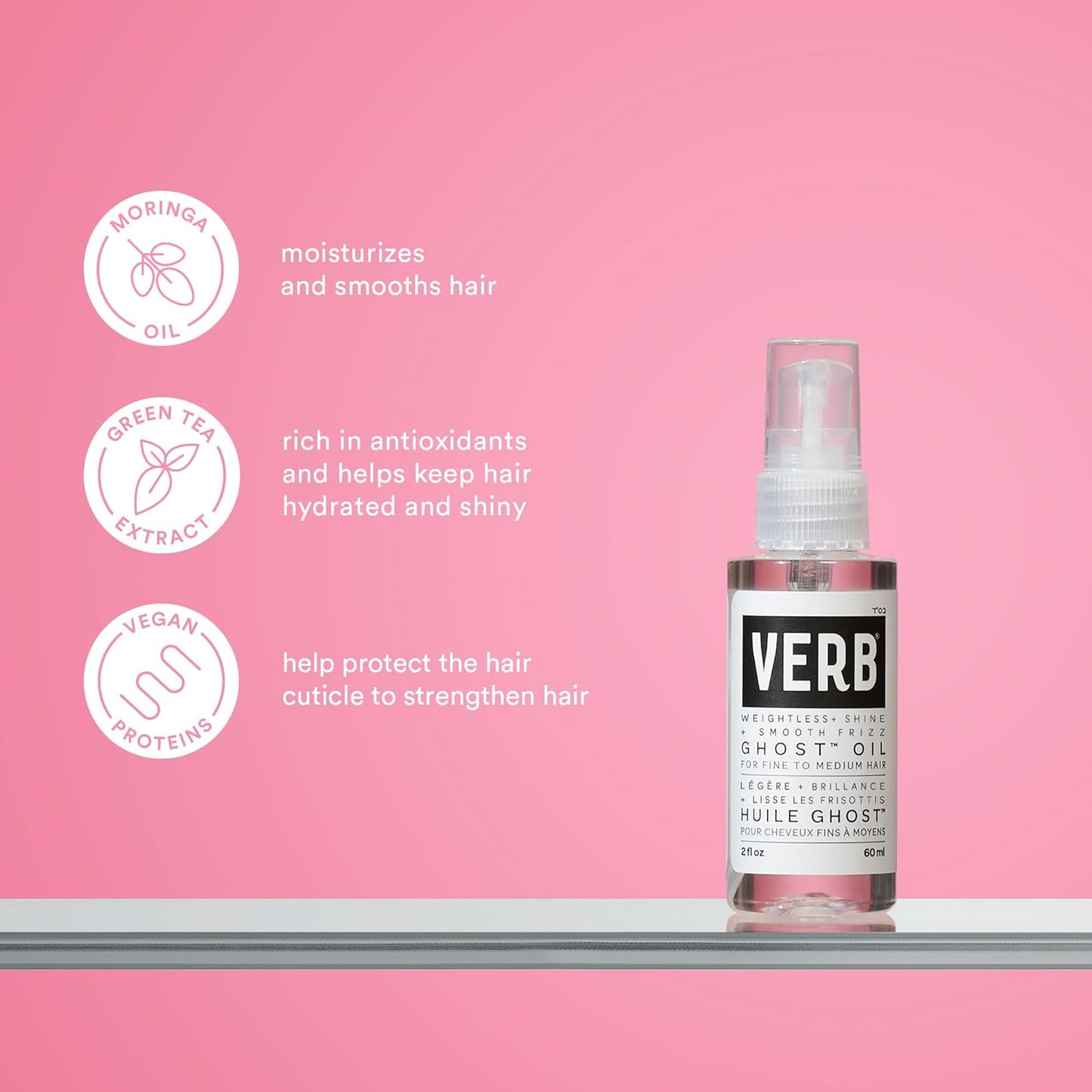 VERB Ghost Discovery Kit - Weightless Shine & Frizz Control | Travel-Sized Essentials