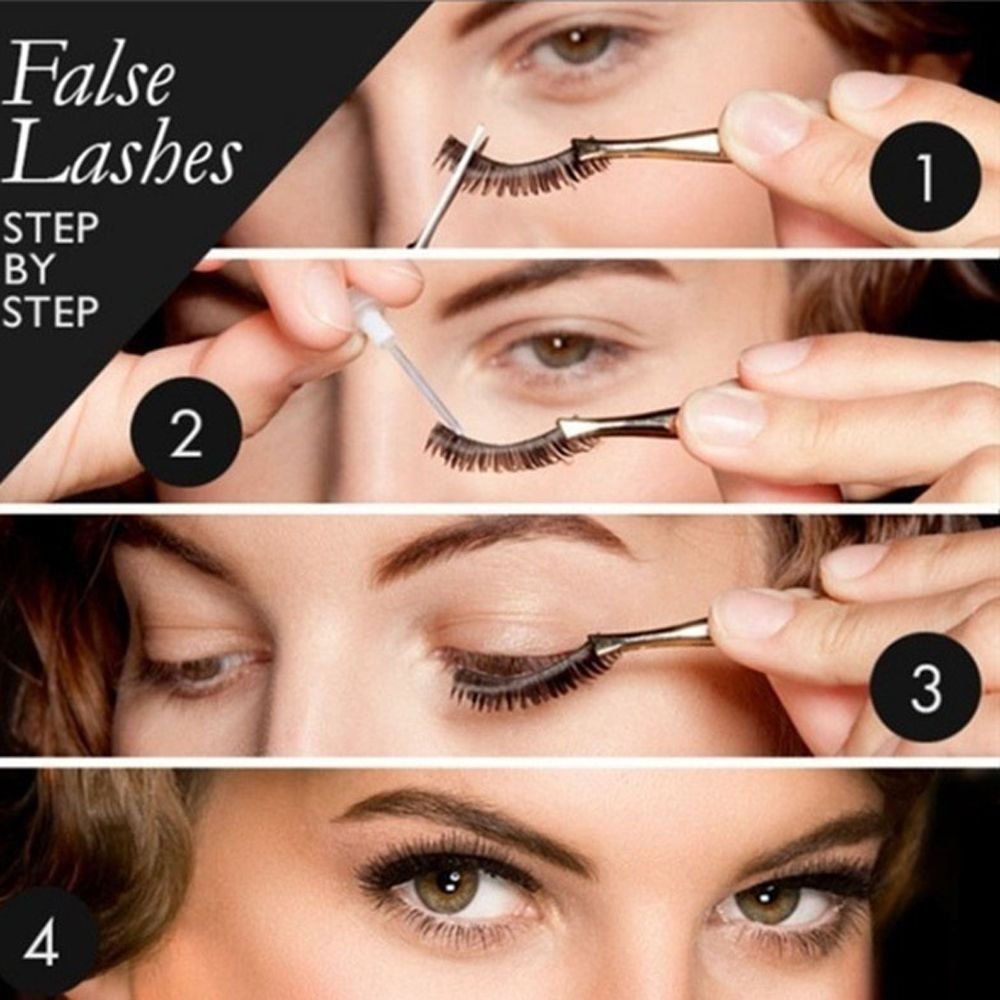 FEITA Fluffy False Eyelashes 25mm Lashes Set 3D Thick Volume Criss-Crossed Soft Eyelash Dramatic Faux Mink Fake Eye Lashes Natural Wispy 5 Pairs Packs