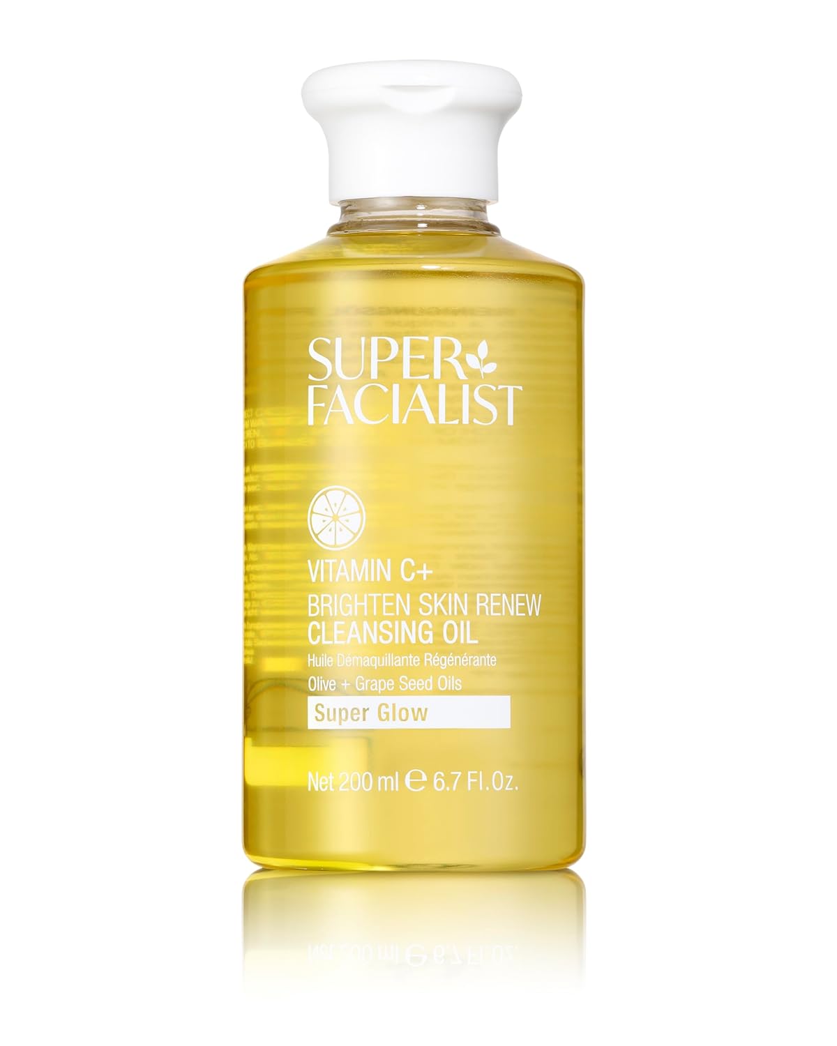 Super Facialist Face Cleanser Oil - Gentle Makeup Remover with Vitamin C | 6.8 oz, All Skin Types