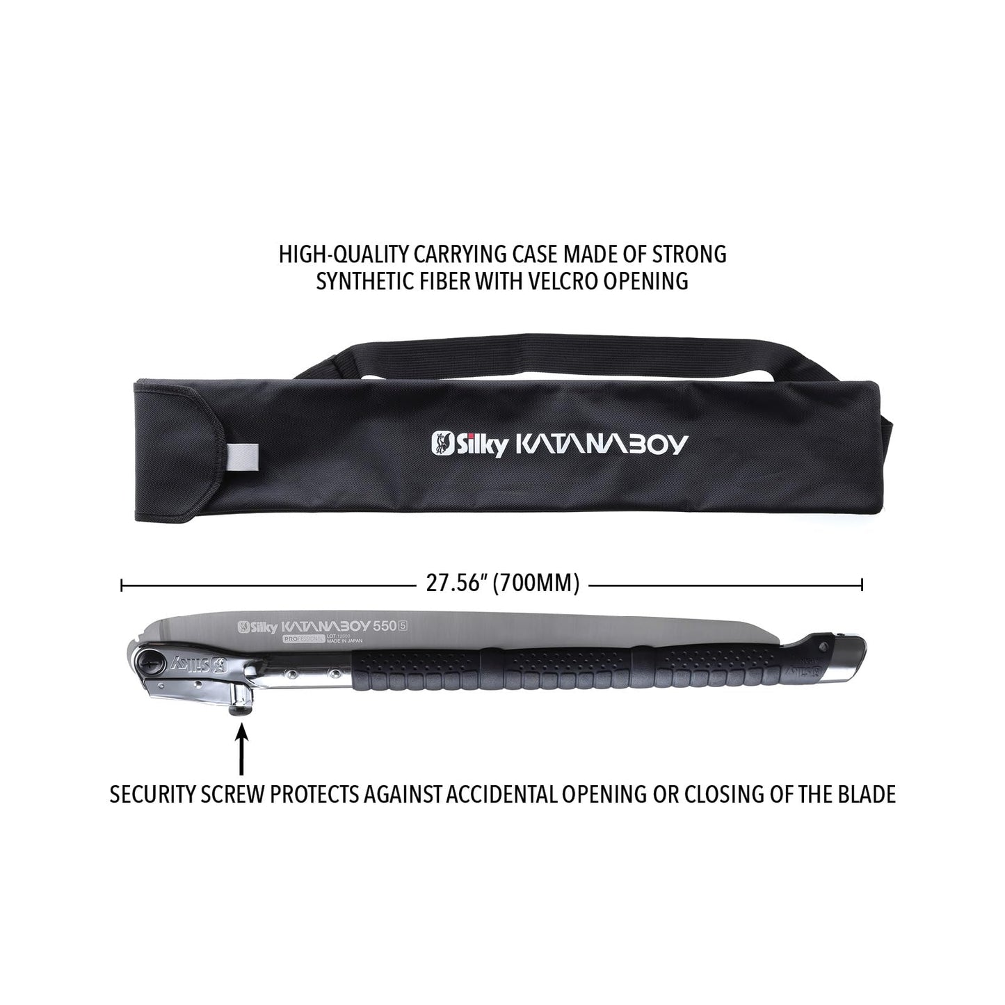 Silky KATANABOY Professional 550mm Folding Saw XL Teeth (760-55)